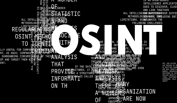 OSINT: Open Source Intelligence
