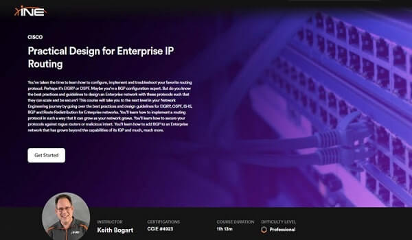 Practical Design for Enterprise IP Routing
