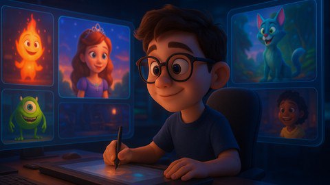 AI 3D Cartoon Masterclass: Animate Like Pixar Free
