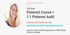 Anastasia Blogger - Pinterest SEO Traffic Secrets