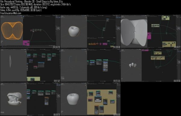 Procedural Thinking / Blender 3D - Small Steps to Big Ideas - Image 2